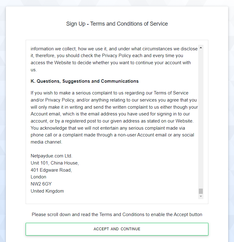 API Integration with NetPayDue