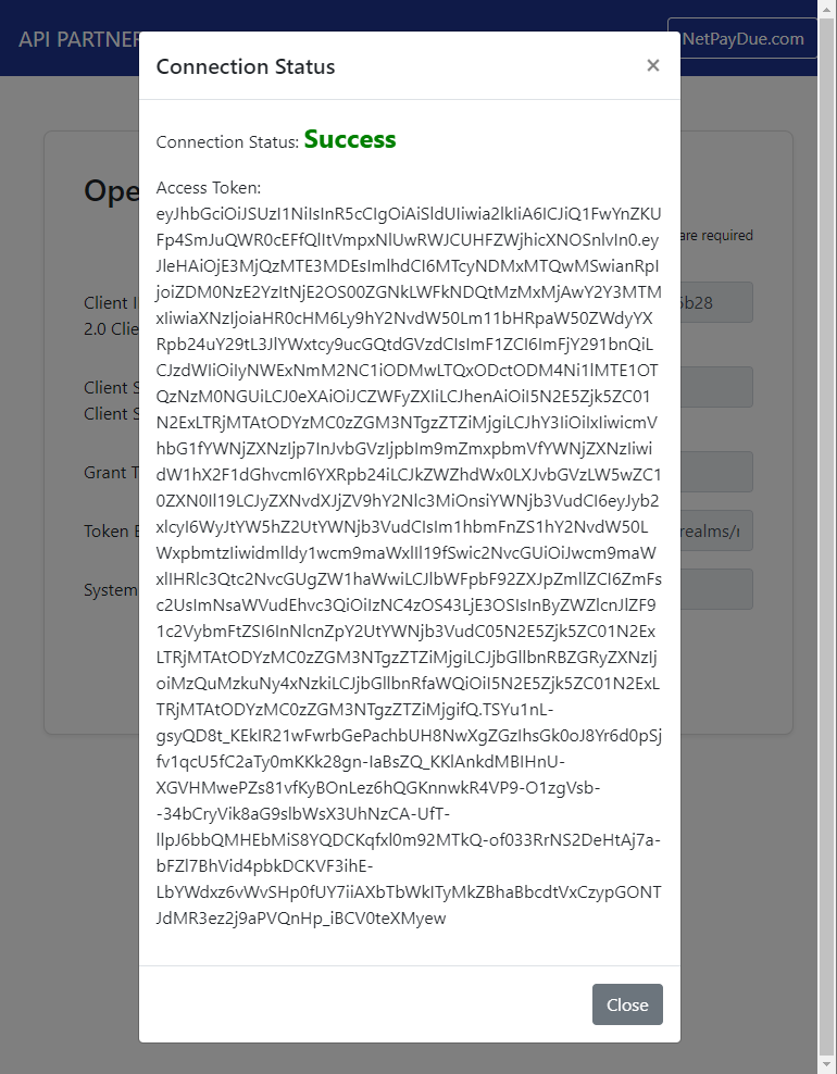 API Integration with NetPayDue