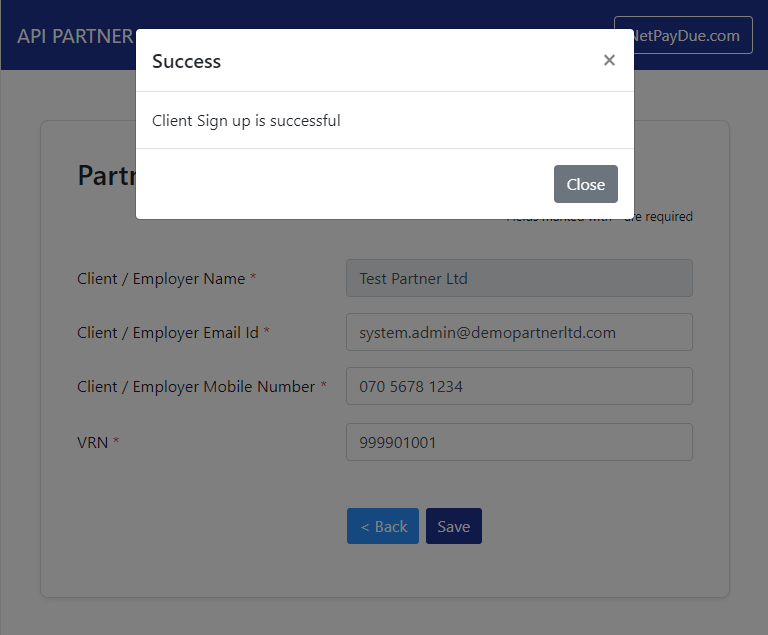 API Integration with NetPayDue