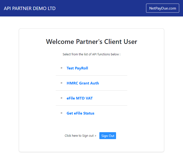API Integration with NetPayDue
